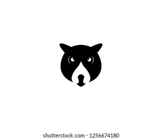 Bear logo template vector icon
