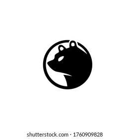 Bear Logo Vector and Animal Symbol Icon