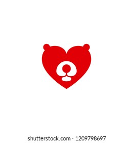 Bear logo vector concept. Bear logo template