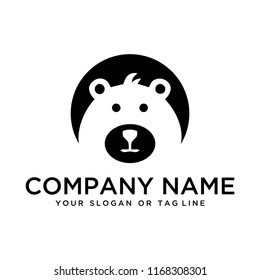 Bear Logo Vector Design Template