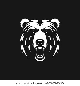 Bear logo vector. EPS 10 editable vector