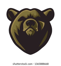 Bear Logo Vector Mascot Design 