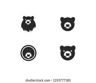 Bear Logo Vector Template