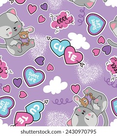 bear love cute girl best friends