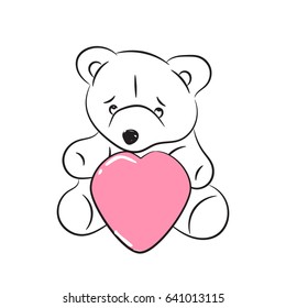 bear lovely isolated
