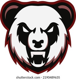 Bear mascot logo design for esports and gaming logos. professional grizzly bear logo design for a sports team. grizzly bear vector logo design for any kind of graphic design. Bear head emblem Vector
