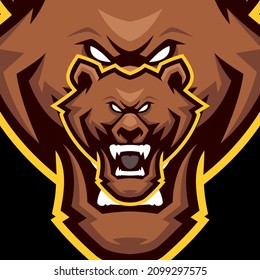 The Bear Mascot Logo Templates