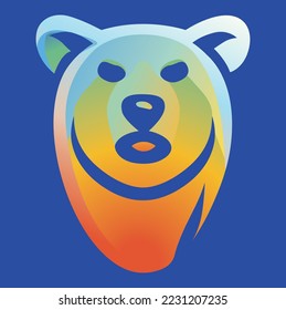 Bear Mascot Logo, Bear vector design, Animal Gradient Logo Design, Bear Minimal logo, Branding, Creative logo designs, vector illustration, Sports Bear Vector Gradient Icon, Esports Symbol - Shutterstock ID 2231207235