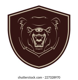 Bear Mascot Tattoo 