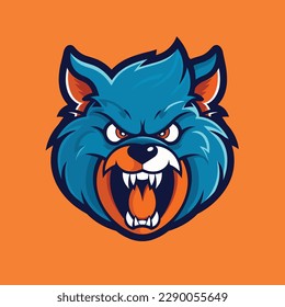bear mascot vector head Illustration