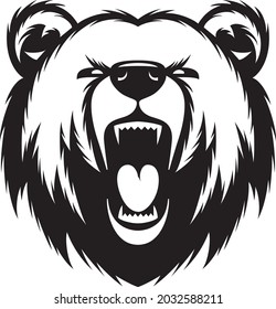 Bear Mascot - Vector Illusrations for T-shirts and Logos