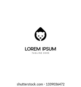 Bear Panda Animal Creative Logo Design