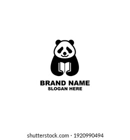 Bear, Panda Book Logo Design Inspiration