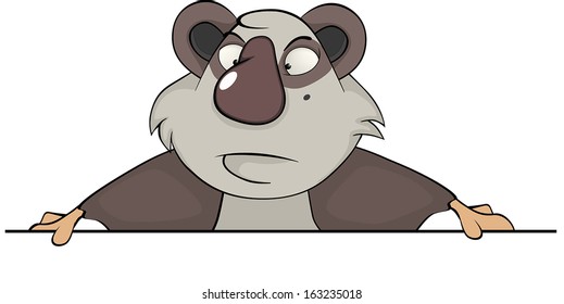 Bear. Panda. Cartoon 