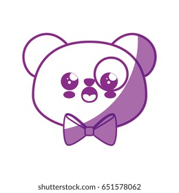Bear panda kawaii cartoon