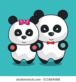 bear panda stuffed icon