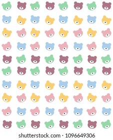 bear pattern background