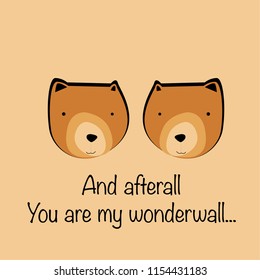 bear pattern vector illustration