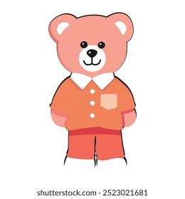 ”COOL BEAR" perfect for stickers, merchandise, mascots, clothing embroidery, and apparel designs. This pack offers high-quality, eye-catching characters, easy to use and scalable.