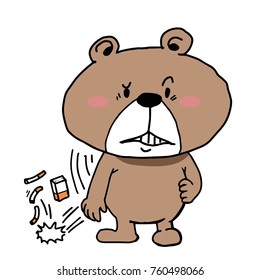 Bear quit smoking