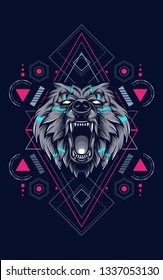 Bear sacred Geometry 