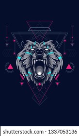 Bear sacred Geometry 