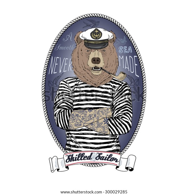 sailor bear shirt