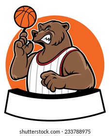 bear school basketball mascot