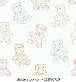 bear seamless pattern