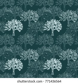 Bear seamless pattern