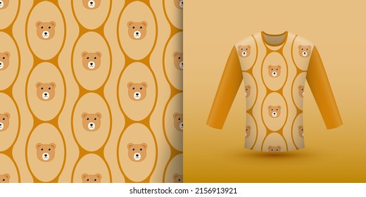 Patrón sin soldadura de la camisa
