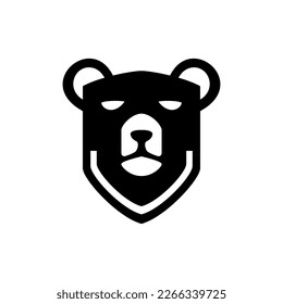 Design-Vorlagen für Bärenschild-Logo