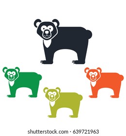 Bear simple icon