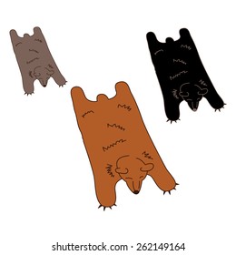  Bear Skin Rugs