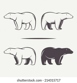 bear symbol set