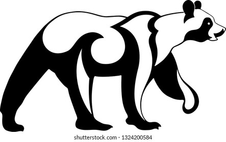 bear tattoo style