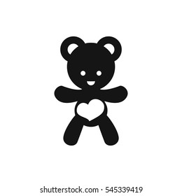 bear teddy icon illustration isolated vector sign symbol