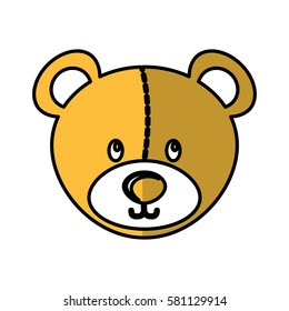 bear teddy toy icon