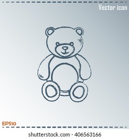 Bear toy.