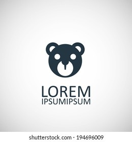 bear toy icon