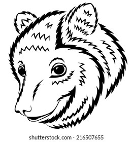 bear tribal tattoo