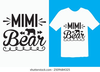 Bear T-shirt Design, poster, streetwear, urban design, hoodie, etc 