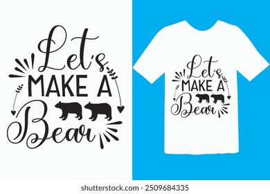Bear T-shirt Design, poster, streetwear, urban design, hoodie, etc 