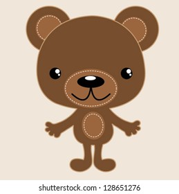 bear / T-shirt graphics / cute cartoon characters / cute graphics for kids / Book illustrations / textile graphic