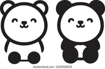 A Bear vector art design