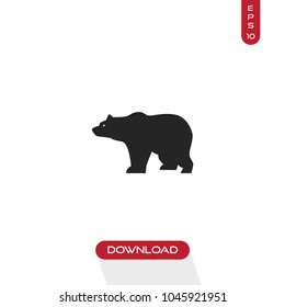 Bear vector icon