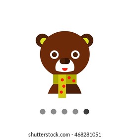 Bear vector icon