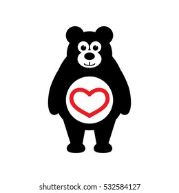 Bear vector icon