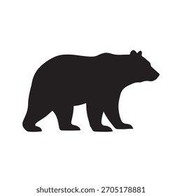 Bear Vector Icon for Logo or Sticker