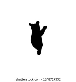bear vector icon. bear sign on white background. bear icon for web and app